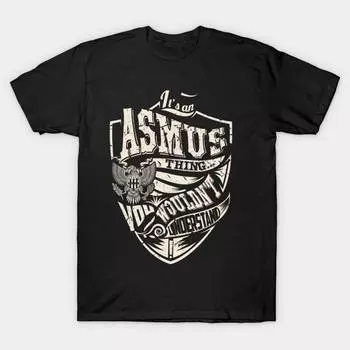 Men Black Print T-shirt Super Large TShirt its-an-asmus-thing No Cut Transfer Paper Print Cotton Tshirt 2XL чёрный
