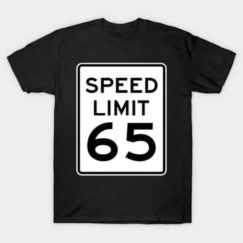 Men Black Print T-shirt Super Large TShirt limited-edition-exclusive-speed-limit-65 No-Cut Transfer Paper Print Cotton Tshirt 4XL чёрный