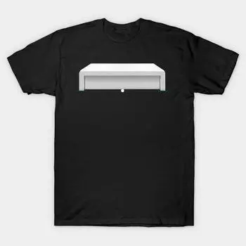 Men Black Print T-shirt Super Large TShirt glitch-furniture-counter-white-swedish-counter No Cut Transfer Paper Print Cotton Tshirt M чёрный