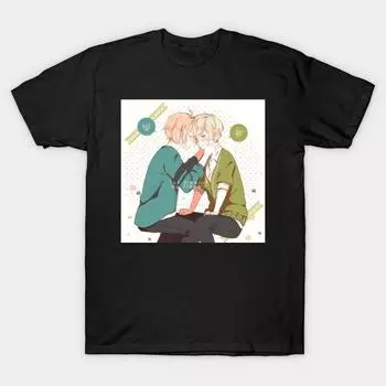 Men Black Print T-shirt Super Large TShirt dont-be-nauty-ok No Cut Transfer Paper Print Cotton Tshirt S чёрный