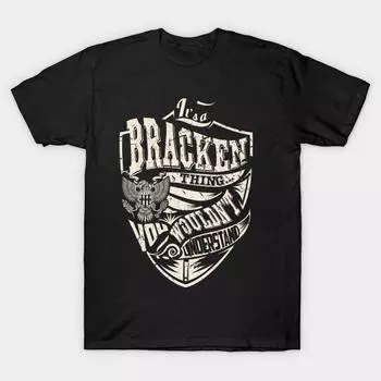 Men Black Print T-shirt Super Large TShirt its-a-bracken-thing No Cut Transfer Paper Print Cotton Tshirt M чёрный