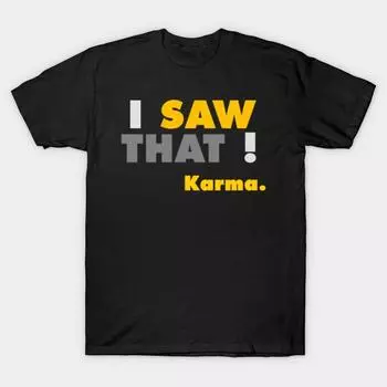 Men Black Print T-shirt Super Large TShirt i-saw-that-karma No-Cut Transfer Paper Print Cotton Tshirt 3XL чёрный