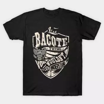 Men Black Print T-shirt Super Large TShirt its-a-bacote-thing No Cut Transfer Paper Print Cotton Tshirt S чёрный