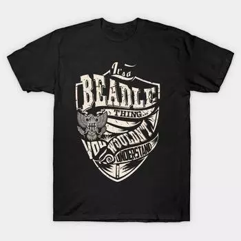 Men Black Print T-shirt Super Large TShirt its-a-beadle-thing No Cut Transfer Paper Print Cotton Tshirt 4XL чёрный
