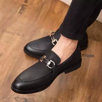 Men Casual Shoes Comfortable Flats Leather Shoes outdoor Non-slip Breathable Fashion moccasins Sneakers Casual Boat Shoes p4 7