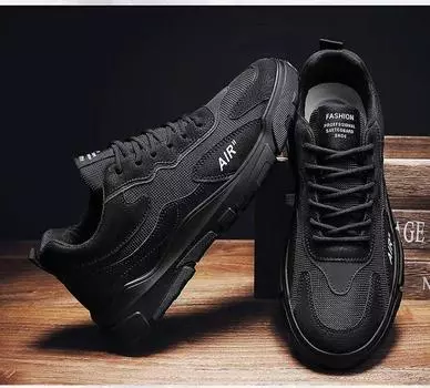 Men Casual Sneakers Men Luxury Designer Shoes 2024 New Fashion Stylish Casual Lace-up Shoes Comfort Men Shoes 39 серый