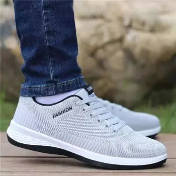 Men Casual Sneakers Mesh Breathable 2025 Summer Men Running Shoes Lightweight Sport Shoes Man Sneakers Outdoor Walking Shoes 39