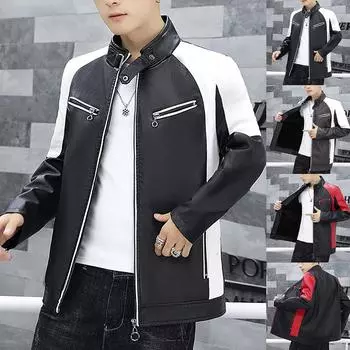 Мужская повседневная зимняя теплая верхняя блузка, утепленная верхняя одежда, верхняя блузка, куртка XXXL красный