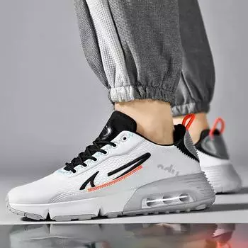 Men Chunky Sneakers Casual Luxury Cushioning Walking Outdoor Basketball Shoe New Summer 2024 Running Shoes 40 чёрный