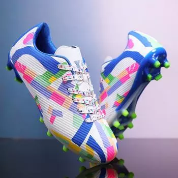 Men Football Boots Society Children Grass Training TF/FG Non Slip Soccer Shoes High Quality Sneakers Professional Football Shoes 33