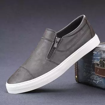 Men Loafers Casual Shoes Men Sneakers 2024 Fashion Comfortable Retro Soft Outdoor Male Walking Casual Footwear Men Shoes 38