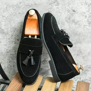 Men Loafers Shoes For Men Rhinestone Luxury Loafers Fashion Zapatillas Hombre Casual Shoes Sapato Social Masculino Mules 38