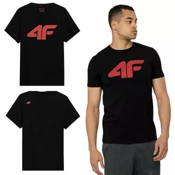 Men s 4F T-Shirt 4FSS23TTSHM537 M537 Black M M чёрный