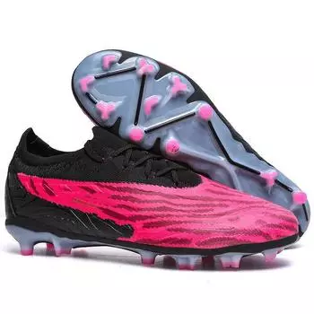 Men s AG Professional Training Football Soccer Shoes Anti-Long Nails Turf Boots Spring Autumn Broken Nails Design 40 зелёный