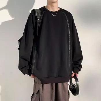 Men s American Heavyweight Sweatshirt Men s Autumn Tops Men s New Styles Men s Same Styles Spring and Autumn Styles S