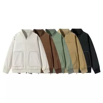 Мужская американская ретро-куртка мужская модная брендовая куртка весна и осень новая универсальная свободная куртка-пилот мужская бейсбольная форма S