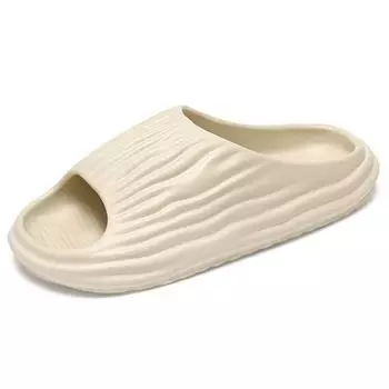 Men s and women s beach slippers Casual fashion comfortable beach sandals flip-flops non-slip wading bathroom couple shoes 36-37