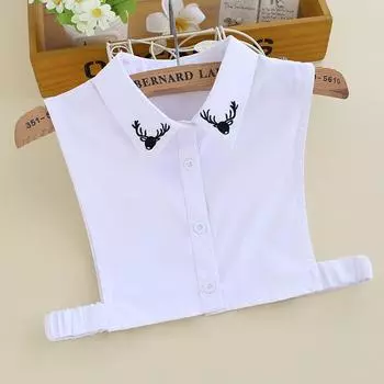 Men S And Women S Deer Children S Fake Collar Cotton Children S Shirt Collar Solid Color Fake Collar Small Size Fake Collar B236