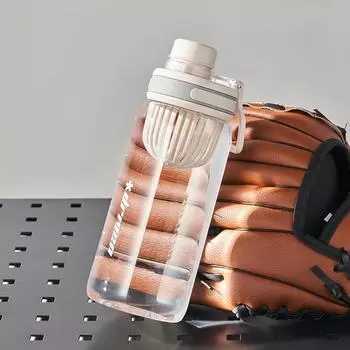 Men s and women s high-value summer simple sports water cups are high temperature resistant and portable cups with tea separators plastic cups are 750ml