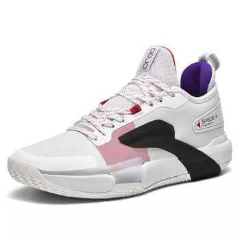 Men s and Women s Low-top Basketball Shoes Mesh Cloth Surface Couple Wear-resistant and Non-slip Training Shoes