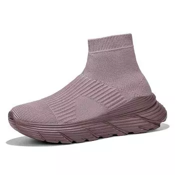 Men s and women s new high-top breathable comfortable flat casual sneakers couple boots walking light loafers 36