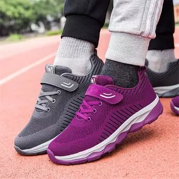 Men s And Women s Same Style Large Size Casual Sneakers Mesh Breathable Lightweight Running Shoes Hiking Hiking Hiking Sneakers 36