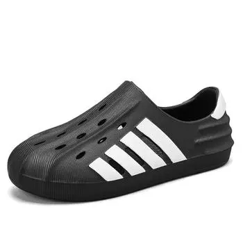 Men s and women s sandals fashion platform casual slippers large size new women s slippers EVA light wading men s beach shoes 36-37