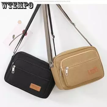 Men s and Women s Single Shoulder Business Crossbody Bag Wallet Collection Casual Men s Backpack Casual Bag чёрный