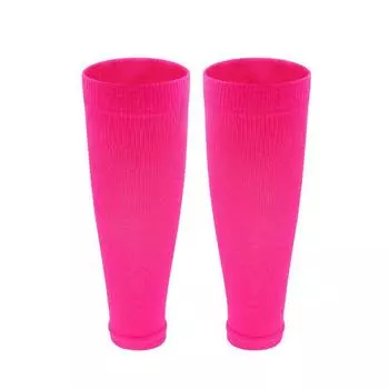 Men s and Women s Sports Pressure Leggings Foot Sock Professional Compression Leg Shaping Elastic Soccer Socks Soft Fitness Yoga Socks Rose Red