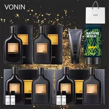 Men s basics! Bonin Men s Basics 3 sets + All-in-one wash 1 + Oil foam cleansing 1, 1 piece