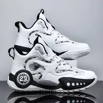 Men s Basketball Shoes Athletic Non-Slip Field Original Training Student Breathable Sneakers Sports Outdoor Male Basket Shoes 35