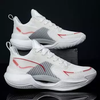 Men s Basketball Shoes Athletic Professional Field Non-Slip Breathable Sneakers Women Original Training Street Male Basket Shoes 35