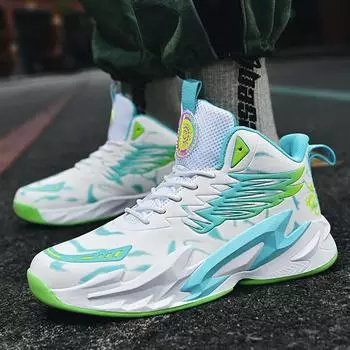 Men s Basketball Shoes Cushioned Breathable Sneakers Train Athletes Sports Shoes Casual Non-Slip Footwear Fashion Sneakers 35-45 35