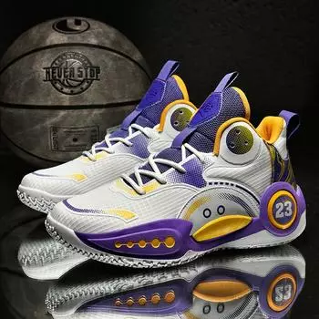 Men s Basketball Shoes Cushioned Breathable Sneakers Train Athletes Light Sports Shoe Casual Footwear Comfortable Sneakers 35-45 35 бежевый