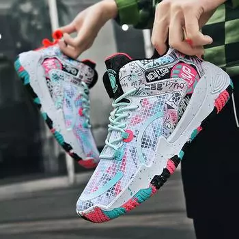 Men s Basketball Shoes Field High-Quality Non-slip Male Basketball Boots Brand Breathable Training Wearable Gym Tennis Sneakers 35