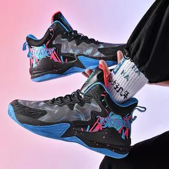 Men s Basketball Shoes Non-slip Casual Field Male High-Quality Basketball Boots Women Breathable Street Wearable Tennis Sneakers 35