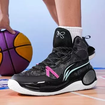 Men s Basketball Shoes Non-Slip Student Original Male Athletic Outdoor Sports Breathable Sneakers Field Training Basket Shoes 36