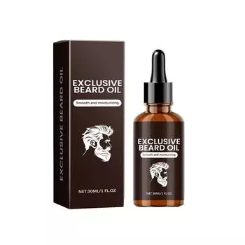 Мужское масло для бороды Питательное и восстанавливающее масло для ухода за волосами на лице, разглаживающее волосы, 30 мл One Size