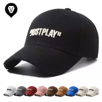 Мужская бейсболка с большой окружностью головы, женская кепка с маленьким лицом и буквами для занятий спортом на открытом воздухе, корейская версия, модная кепка с жестким верхом и широкими полями Adjustable белый