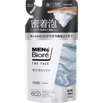 Men S Biore Kao Men S Beauty Face Clear Pore StainS Сменный блок 170 мл