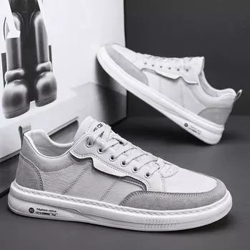 Men S Board Shoes Low-Top Trend Comfortable Breathable Youth Simple Running Sports Shoes 39