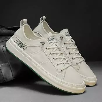 Men s board shoes summer new fashion versatile sports casual shoes youth trend wear-resistant little white shoes skateboard shoes 39