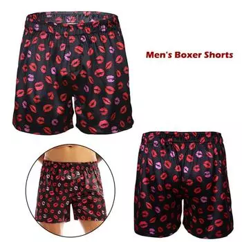 Мужские шорты-боксеры для отдыха на Хэллоуин, нижнее белье, летние спортивные шорты для плавания, шорты для сна, свободный стиль XXL горячий розовый