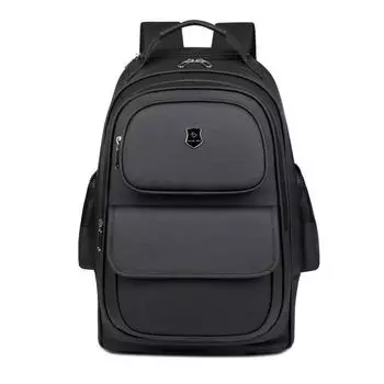 Men s Business Casual Backpack, Fashionable Handle Travel Bag, Multi-layered High-end Computer Backpack