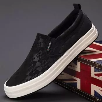 Men S Canvas Shoes Casual Fashion Board Shoes Light Soft Sole Men S Shoes Breathable Thin Cloth Shoes Men 38