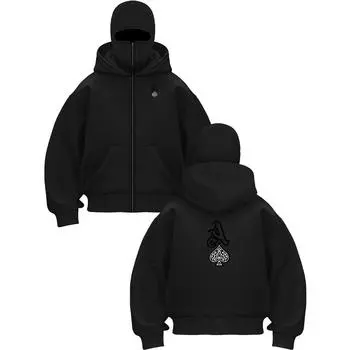 Men s Casual Hooded Sweatshirt - Front Zipper Zipper Hooded Sweatshirt with Unique Double Layered Hat Design S