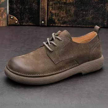 Men s casual leather shoes Genuine Leather Men s Casual Shoes Summer Men Shoes handmade Leather Men Loafers 38