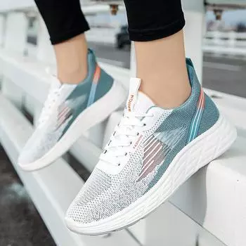 Men s Casual Loafers Lightweight Mesh Flat Shoes Comfortable Breathable Soft Wear-resistant Outdoor Sneakers 39 светло-синий