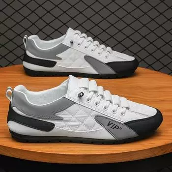 Мужская повседневная обувь, летние новые дышащие парусиновые туфли для мужчин, модные дикие туфли на плоской подошве, мужские кроссовки Chaussure Hommes 39 белый