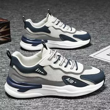 Men s Casual Shoes Sneakers 2025 Summer Male Breathable Mesh Anti-slip Outdoor Sports Leisure Shoes Comfortable Running Shoe 39